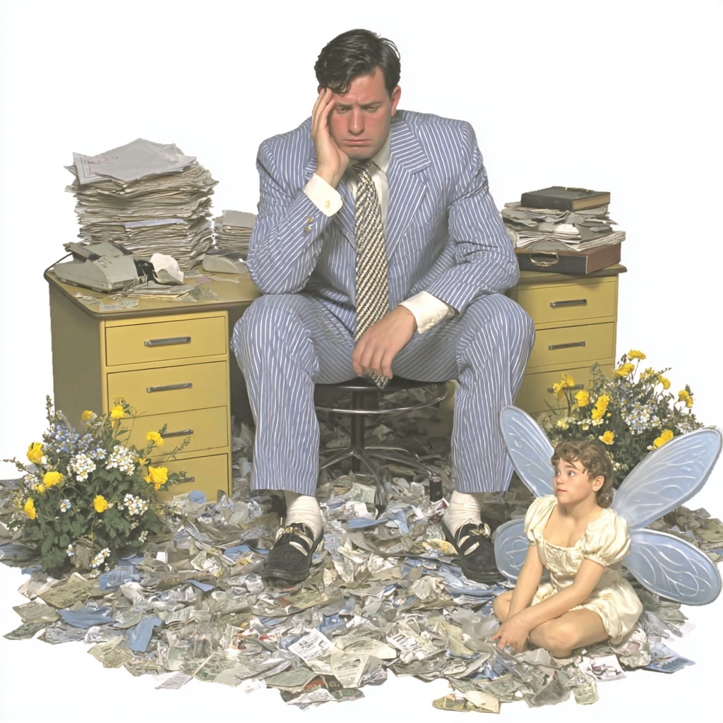 Man At Desk #1
