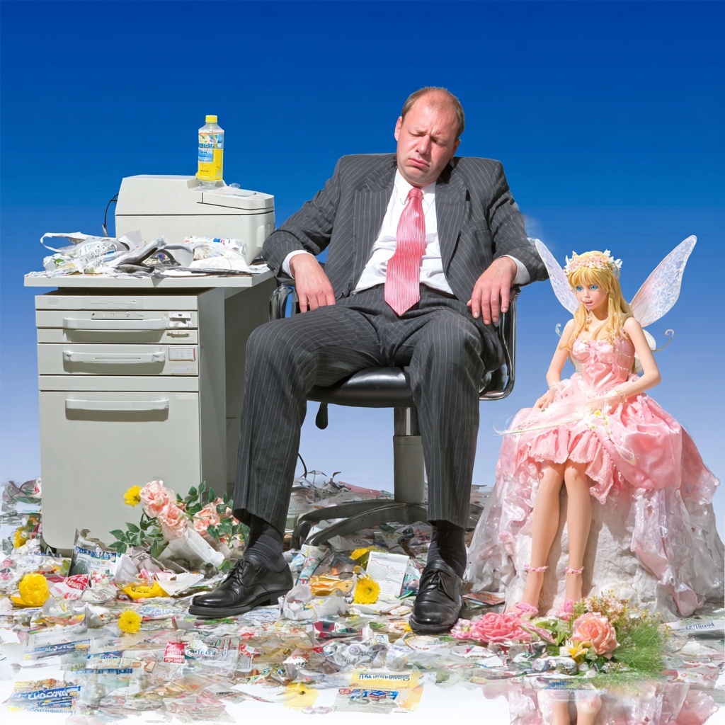 Man At Desk #3